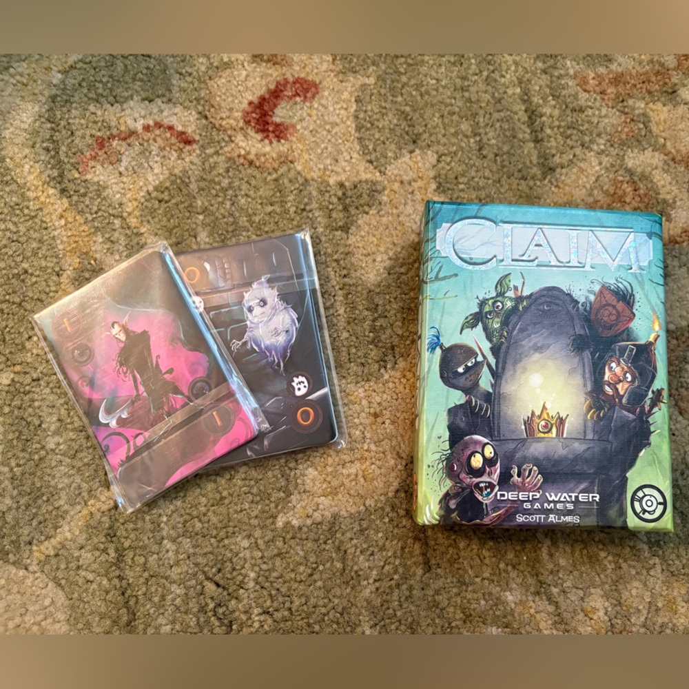 NEW Claim Card Game + 2 FREE unopened packs of cards